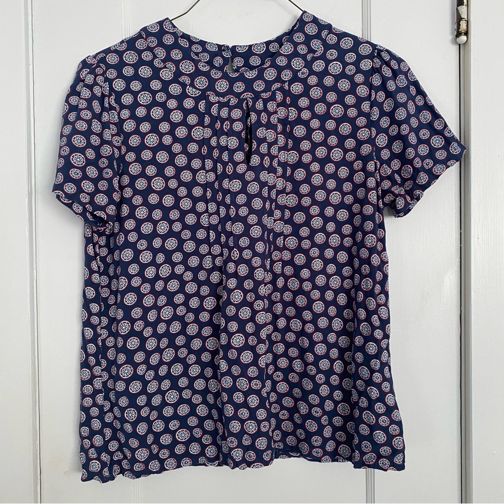 Circus citrus print top